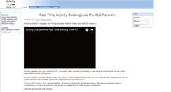 Desktop Screenshot of activitylink.net
